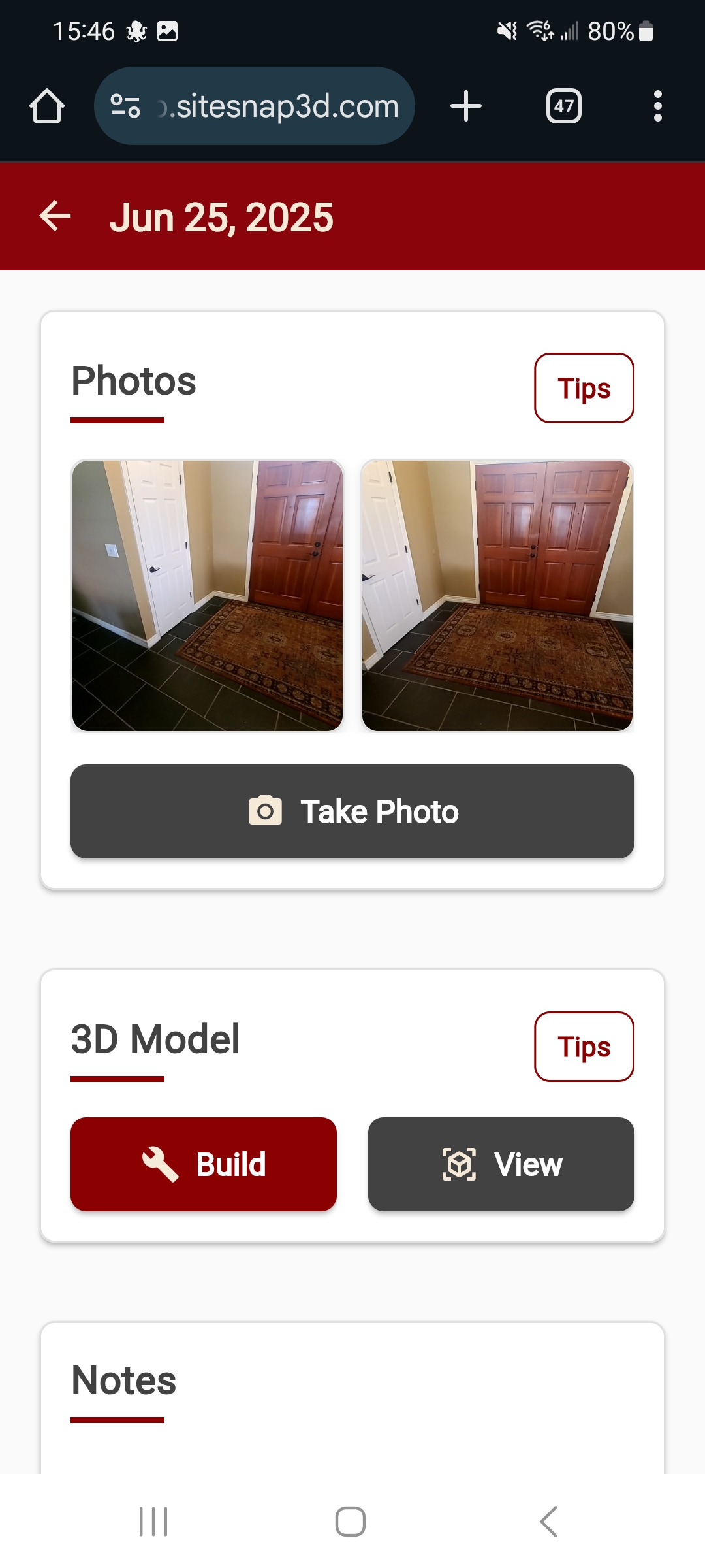 Take your pictures